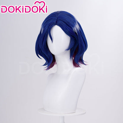 【Ready For Ship】DokiDoki Anime Cosplay Wig Short Blue Hair