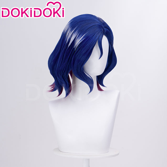 【Ready For Ship】DokiDoki Anime Cosplay Wig Short Blue Hair