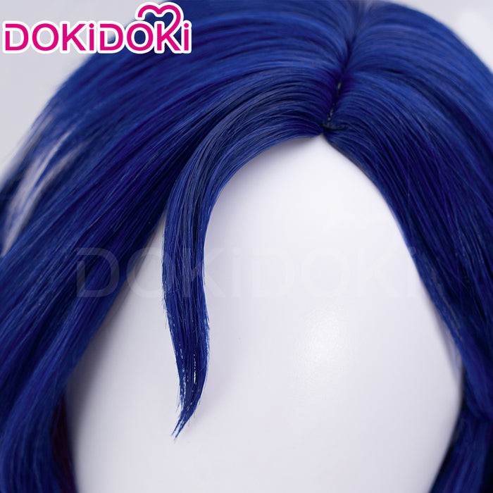 【Ready For Ship】DokiDoki Anime Cosplay Wig Short Blue Hair