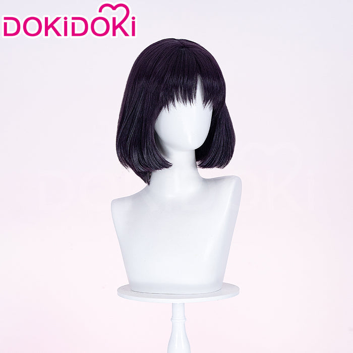 【Ready For Ship】DokiDoki Anime Cosplay Wig Short Straight Black Hair