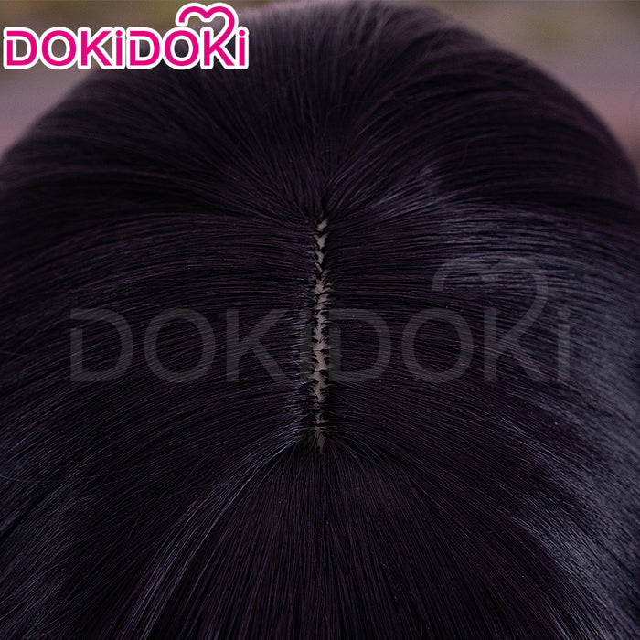 【Ready For Ship】DokiDoki Anime Cosplay Wig Short Straight Black Hair