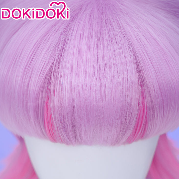 【Ready For Ship】DokiDoki Anime Cosplay Wig Short Straight Light Purple Pink Hair