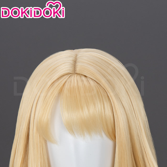 【Ready For Ship】DokiDoki Anime  Cosplay  Wig Short Straight Yellow Hair