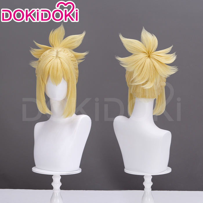 【Ready For Ship】DokiDoki Anime Cosplay Wig Short Yellow Wig