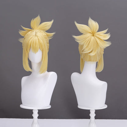 【Ready For Ship】DokiDoki Anime Cosplay Wig Short Yellow Wig