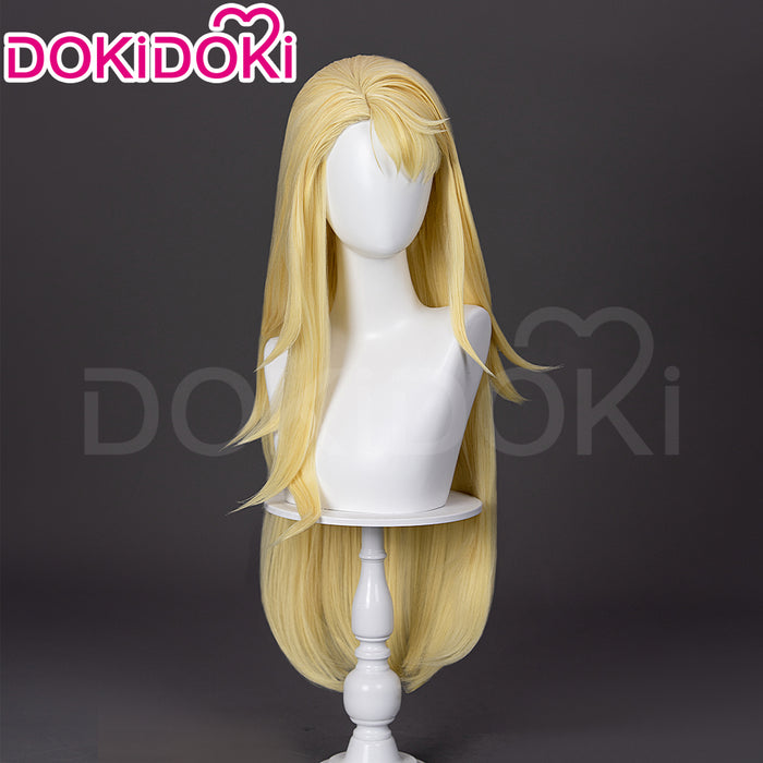 【Ready For Ship】DokiDoki Anime Delicious in Dungeon Cosplay Marcille Donato Wig Long Straight Hair Master Of The Maze