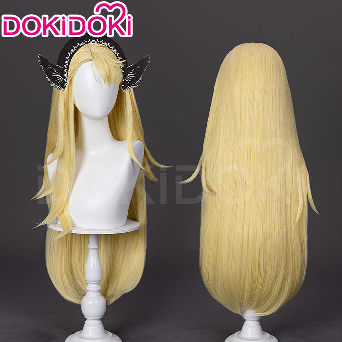 【Ready For Ship】DokiDoki Anime Delicious in Dungeon Cosplay Marcille Donato Wig Long Straight Hair Master Of The Maze
