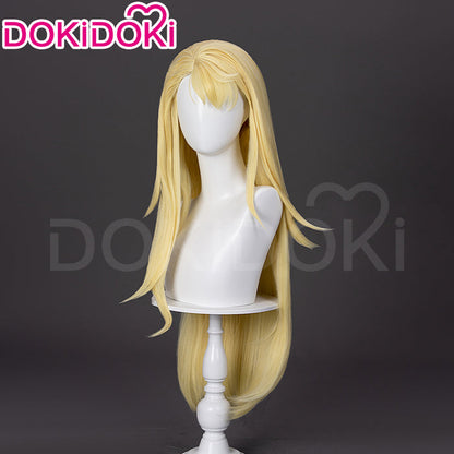 【Ready For Ship】DokiDoki Anime Delicious in Dungeon Cosplay Marcille Donato Wig Long Straight Hair Master Of The Maze