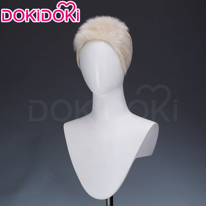 【Ready For Ship】DokiDoki Anime GACHIAKUTA Cosplay Semiu Grier Wig Short White Hair Semyu Guraia