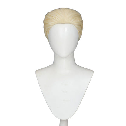 【Ready For Ship】DokiDoki Anime Hetalia: Axis Powers Cosplay Ludwig Wig Short Blonde Hair Slick Back APH
