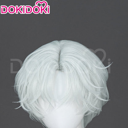 【Ready For Ship】DokiDoki Anime Manga Cosplay Wig Short Curly White Hair