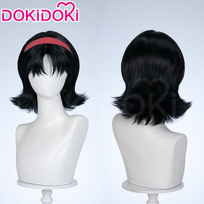【Ready For Ship】DokiDoki Anime Perfect Blue Cosplay Mima Kirigoe Wig Short Black Hair