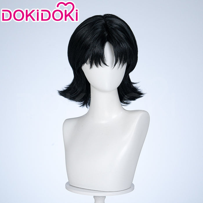【Ready For Ship】DokiDoki Anime Perfect Blue Cosplay Mima Kirigoe Wig Short Black Hair