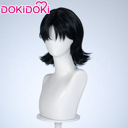 【Ready For Ship】DokiDoki Anime Perfect Blue Cosplay Mima Kirigoe Wig Short Black Hair