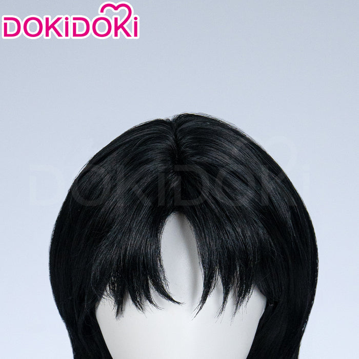 【Ready For Ship】DokiDoki Anime Perfect Blue Cosplay Mima Kirigoe Wig Short Black Hair