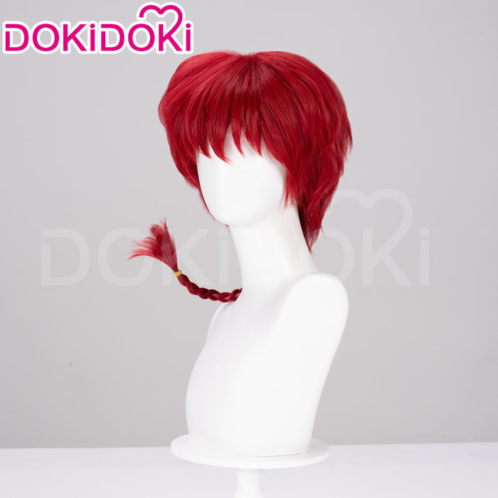 【Ready For Ship】DokiDoki Anime Ranma Nibun-no-Ichi Cosplay Ranma Wig Red Ranma1/2