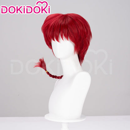 【Ready For Ship】DokiDoki Anime Ranma Nibun-no-Ichi Cosplay Ranma Wig Red Ranma1/2