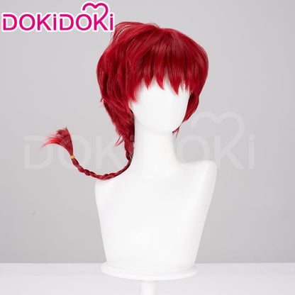 【Ready For Ship】DokiDoki Anime Ranma Nibun-no-Ichi Cosplay Ranma Wig Red Ranma1/2