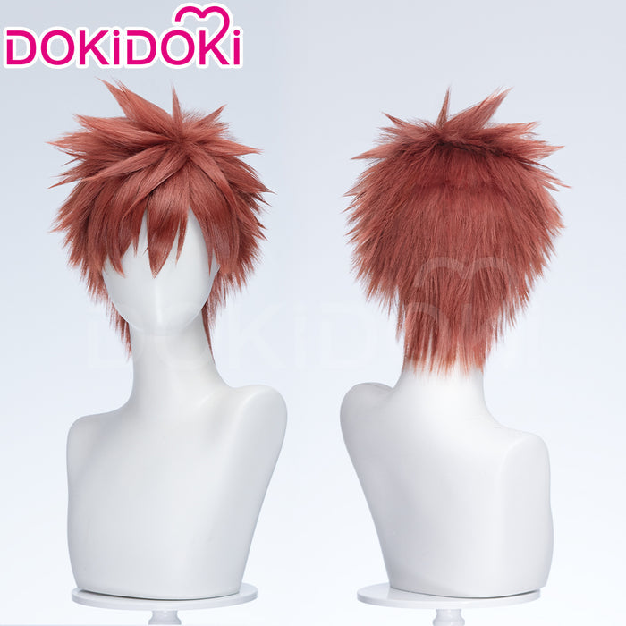【Ready For Ship】DokiDoki Anime The Fragrant Flower Blooms with Dignity Cosplay Shohei Usami Wig Short Redish Brown Hair