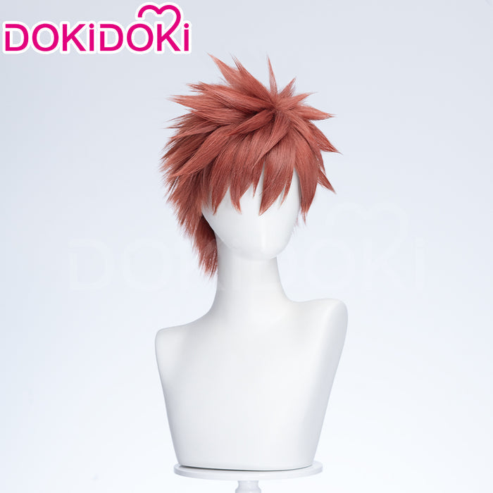 【Ready For Ship】DokiDoki Anime The Fragrant Flower Blooms with Dignity Cosplay Shohei Usami Wig Short Redish Brown Hair