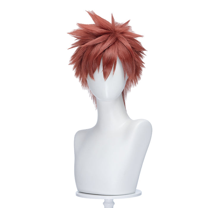 【Ready For Ship】DokiDoki Anime The Fragrant Flower Blooms with Dignity Cosplay Shohei Usami Wig Short Redish Brown Hair