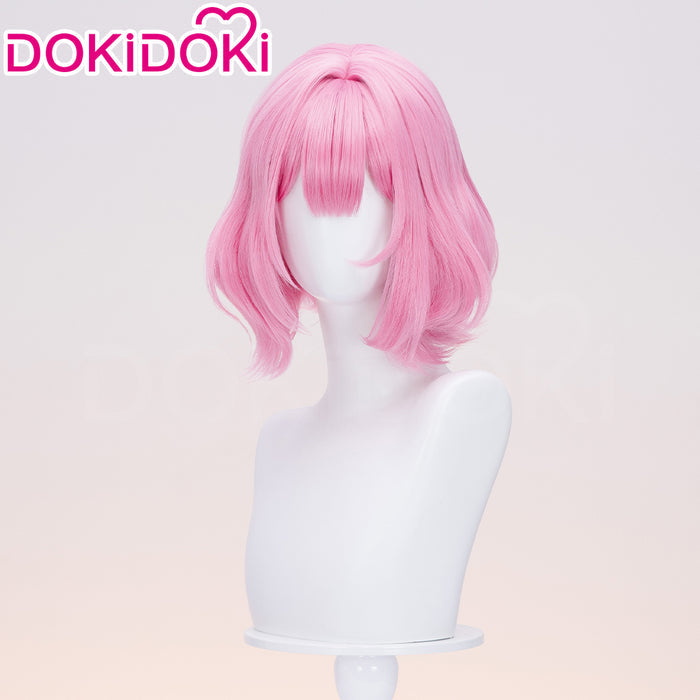 【Ready For Ship】DokiDoki Anime There's No Freaking Way I'll be Your Lover! Unless... Cosplay Renako Amaori Wig Pink Short