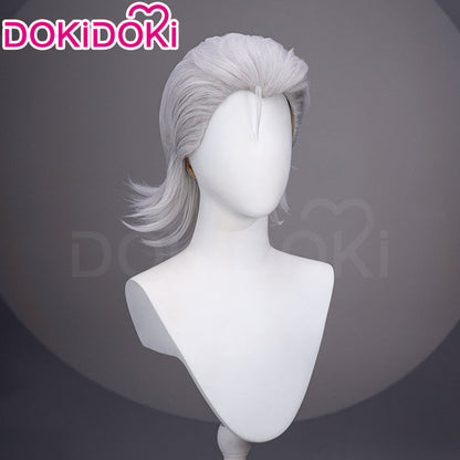 【Ready For Ship】DokiDoki Anime TO BE HERO X Cosplay X Wig Short Curly Silver Hair