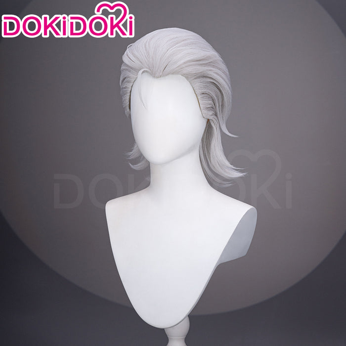 【Ready For Ship】DokiDoki Anime TO BE HERO X Cosplay X Wig Short Curly Silver Hair