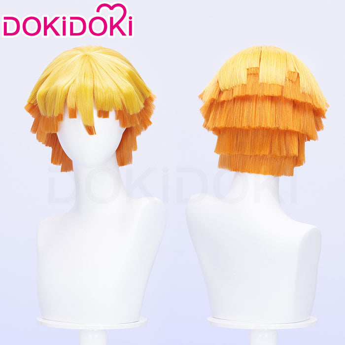 【Ready For Ship】DokiDoki Cosplay Anime Wig  Yellow Short Hair