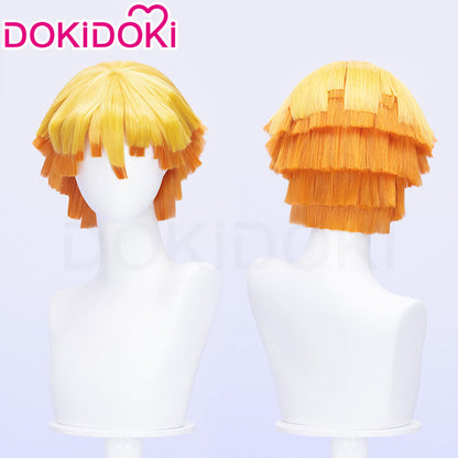 【Ready For Ship】DokiDoki Cosplay Anime Wig  Yellow Short Hair