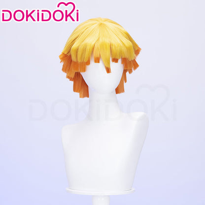 【Ready For Ship】DokiDoki Cosplay Anime Wig  Yellow Short Hair