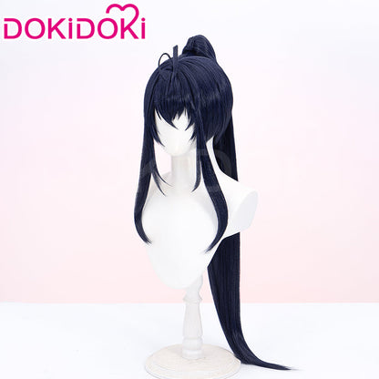 【Ready For Ship】DokiDoki Game Arknights Cosplay Blaze Wig Long Straight Black Hair