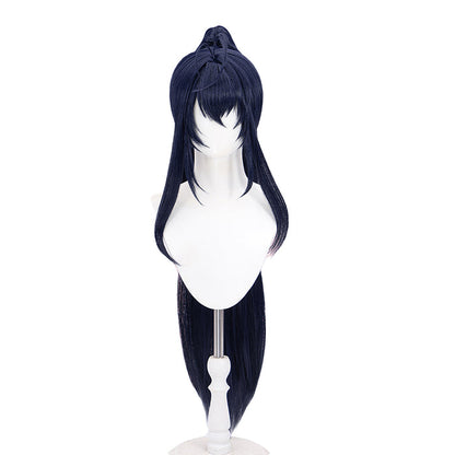 【Ready For Ship】DokiDoki Game Arknights Cosplay Blaze Wig Long Straight Black Hair