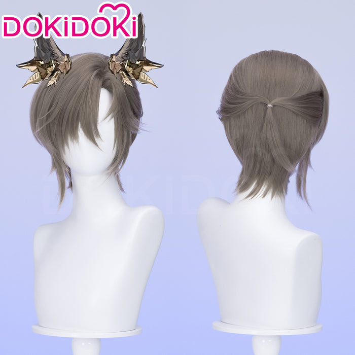 【Ready For Ship】DokiDoki Game Arknights Cosplay Tragodia Wig Short Hair
