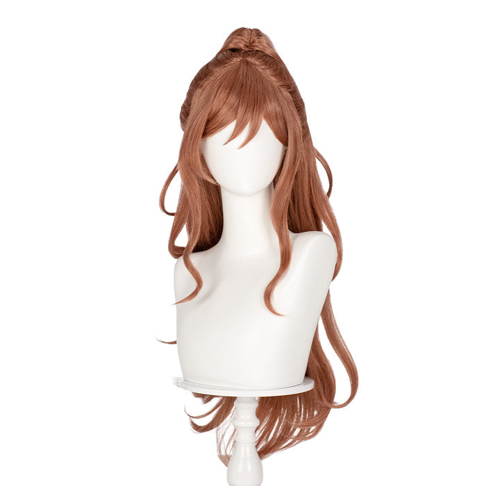 【Ready For Ship】DokiDoki Game BanG Dream! Girls Band Party! Cosplay Imai Lisa Wig Long Curly Light Teal Hair