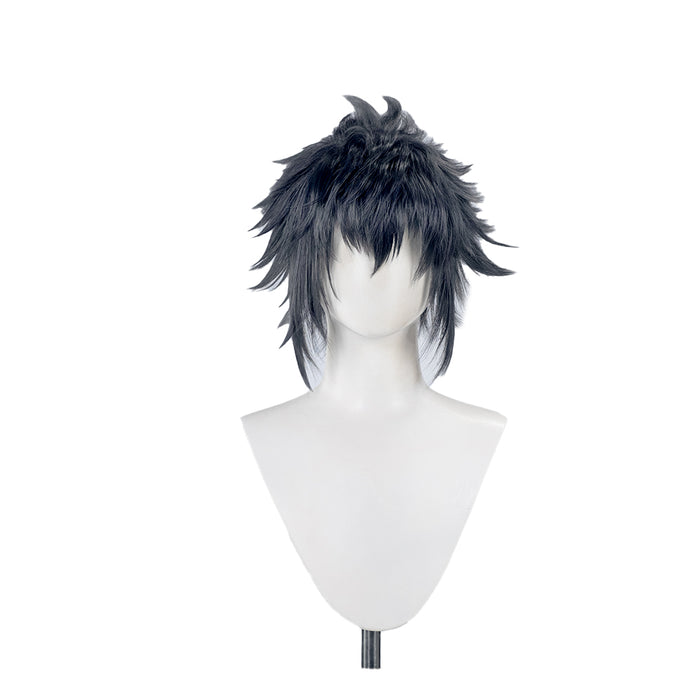【Ready For Ship】DokiDoki Game Cosplay Nocctis Wig Men Short Black Hair