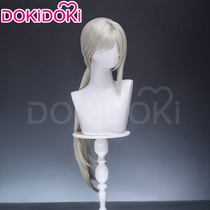 【Ready For Ship】DokiDoki Game Cosplay Wig Long Silver Hair