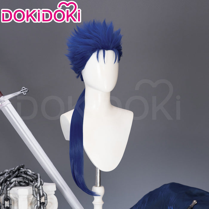 【Ready For Ship】DokiDoki Game Fate/stay night Cosplay Cú Chulainn Wig Long Blue Straight Hair FGO Lancer