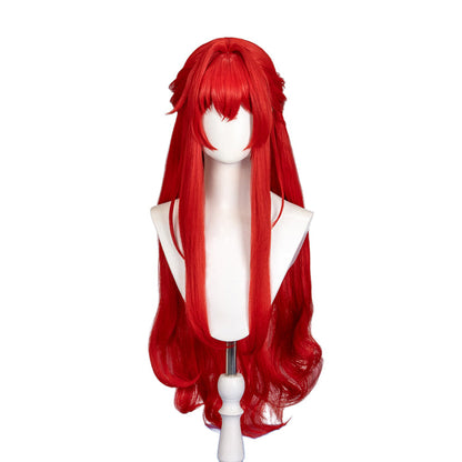 【Ready For Ship】DokiDoki Game Honkai: Star Rail Cosplay Tribios Cosplay Wig Long Red Hair