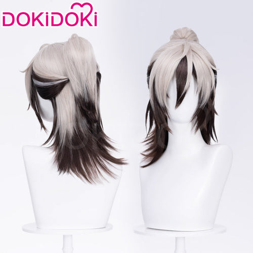 【Ready For Ship】DokiDoki Game Nu: Carnival Cosplay Rei Wig Black White