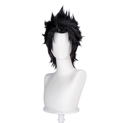 【Ready For Ship】DokiDoki Game Straight Black Hair Cosplay Wig