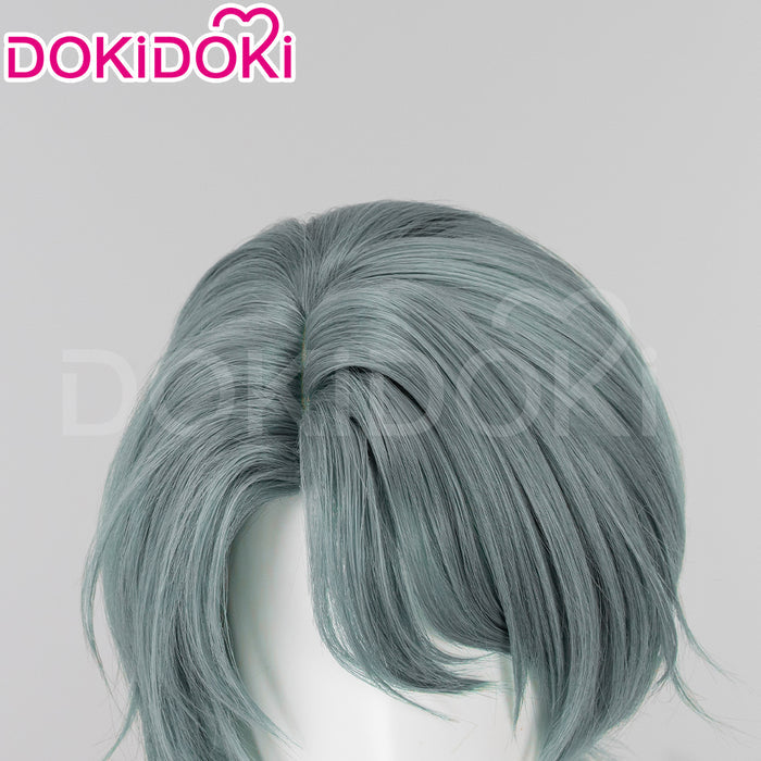 【Ready For Ship】DokiDoki Game Tou Qi Cosplay Liu Qingcheng Wig Short Hair Liu Qing Cheng