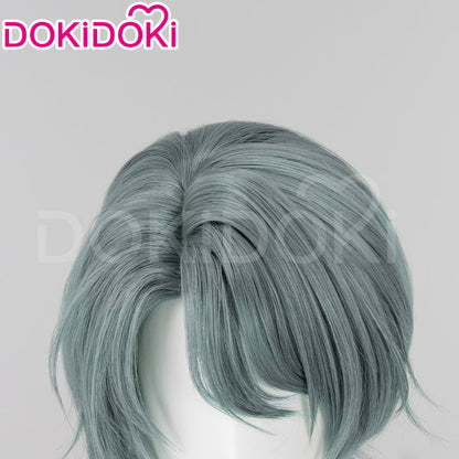 【Ready For Ship】DokiDoki Game Tou Qi Cosplay Liu Qingcheng Wig Short Hair Liu Qing Cheng