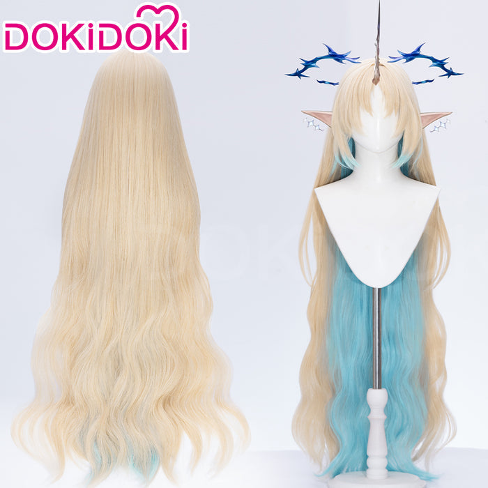 【Ready For Ship】DokiDoki Game Wuthering Waves Cosplay Fleurdelys Wig Long Curly Hair