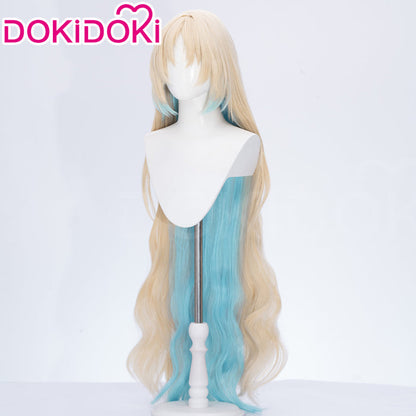 【Ready For Ship】DokiDoki Game Wuthering Waves Cosplay Fleurdelys Wig Long Curly Hair