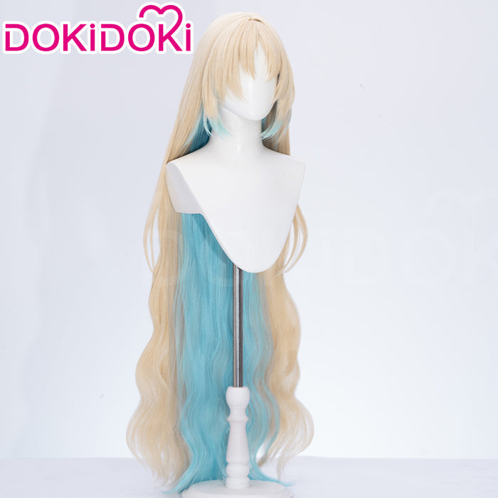 【Ready For Ship】DokiDoki Game Wuthering Waves Cosplay Fleurdelys Wig Long Curly Hair