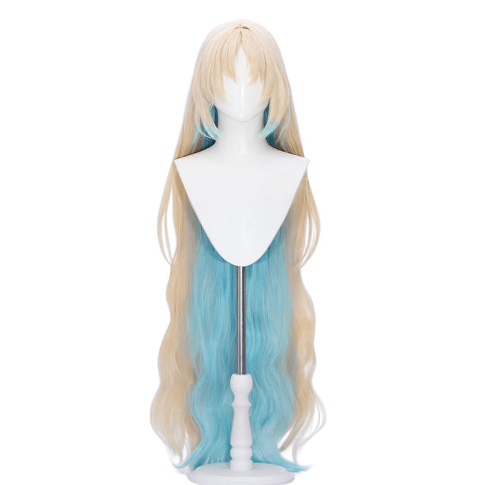 【Ready For Ship】DokiDoki Game Wuthering Waves Cosplay Fleurdelys Wig Long Curly Hair