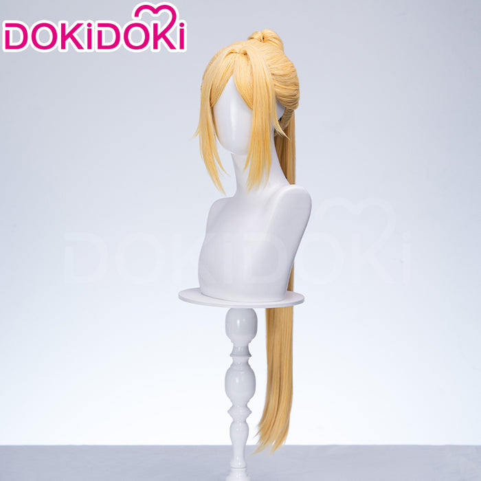 【Ready For Ship】DokiDoki Game Zenless Zone Zero Cosplay Trigger Cosplay Wig Long Straight Blond Hair ZZZ