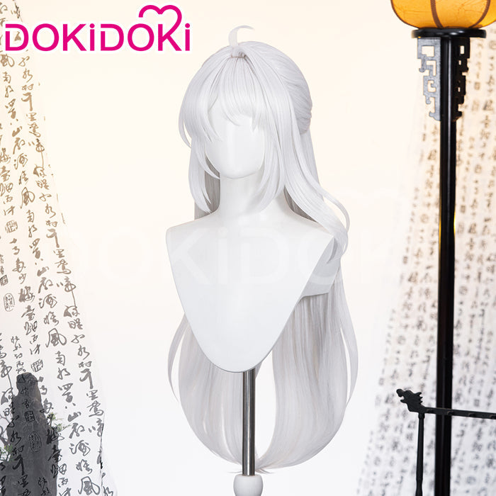 【Ready For Ship】DokiDoki Game Zenless Zone Zero Cosplay Yixuan Wig Long Straight Yellow Hair Yi Xuan ZZZ