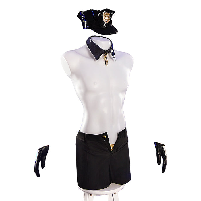 【Ready For Ship】【Last Batch】DokiDoki-R Anime Cosplay Costume Black Suit